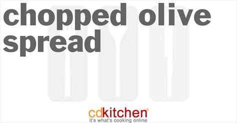chopped-olive-spread-recipe-cdkitchencom image