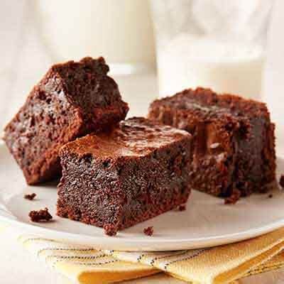 fudgy-dark-chocolate-brownies-recipe-land-olakes image