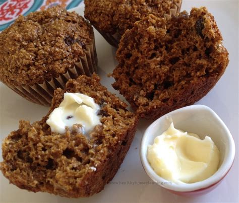 raisin-bran-muffin-recipe-easy-healthy-yummy image