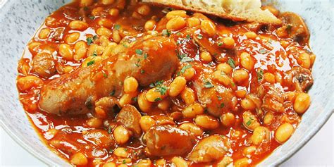 sausage-and-baked-bean-casserole-good-housekeeping image