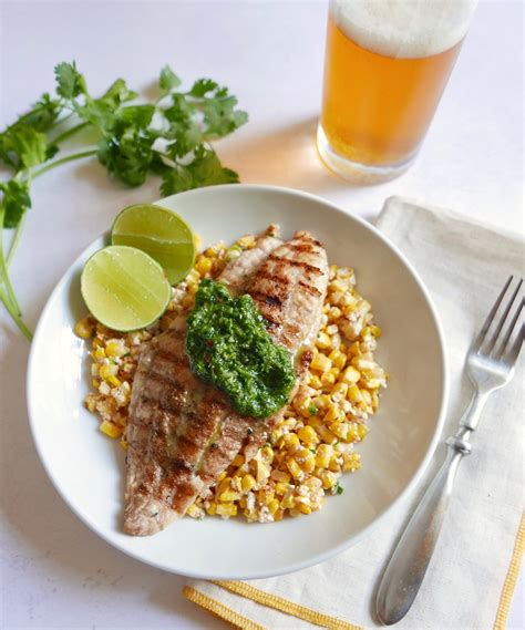 grilled-catfish-with-warm-street-corn-salad-ann-taylor image