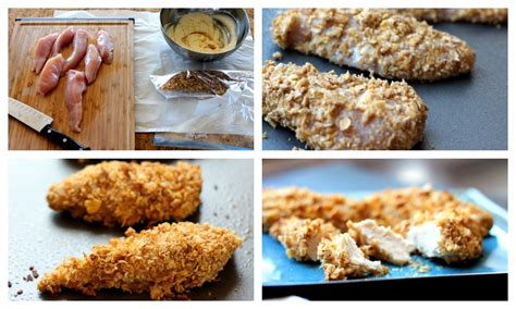 baked-crunchy-honey-cornflake-chicken-ambitious image