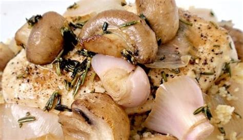 pan-roasted-chicken-with-mushrooms-and-rosemary image