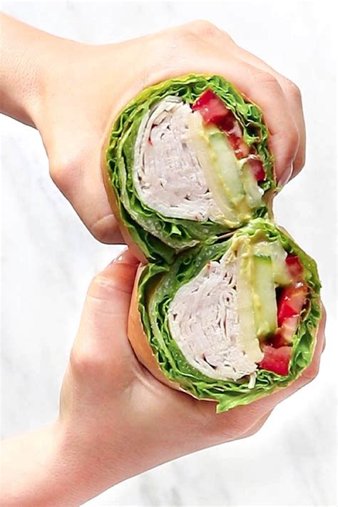 how-to-make-a-lettuce-wrap-sandwich image