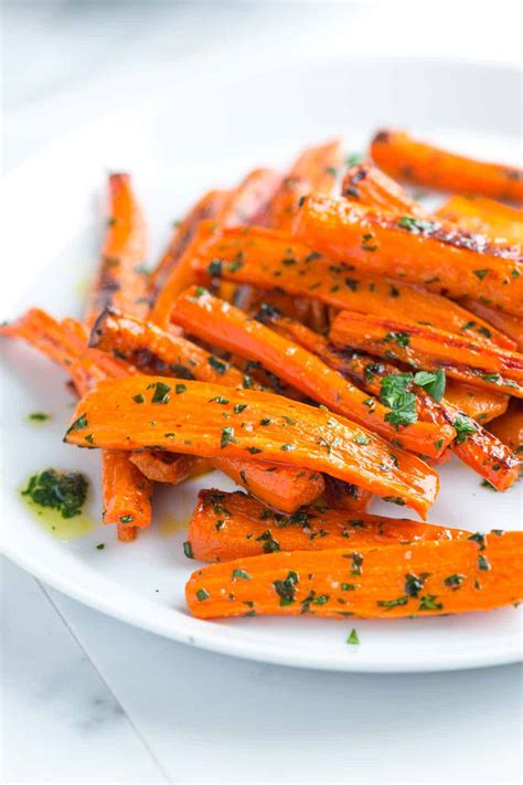 roasted-carrots-with-garlic-parsley-butter-inspiredtastenet image