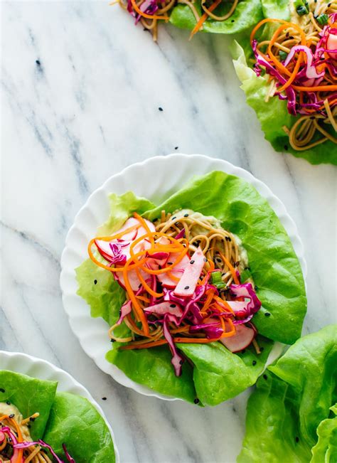 colorful-veggie-lettuce-wraps-cookie-and-kate image