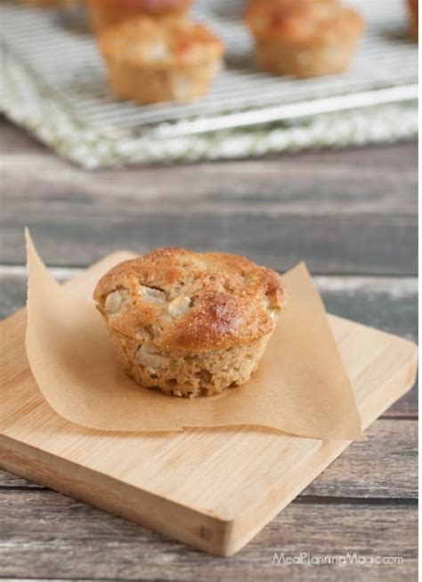 easy-walnut-pear-muffins-meal-planning-magic image