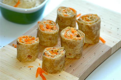 hummus-and-carrot-pinwheels-bites-for-foodies image