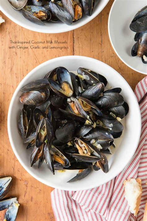 thai-inspired-coconut-milk-mussels-with-ginger-garlic image