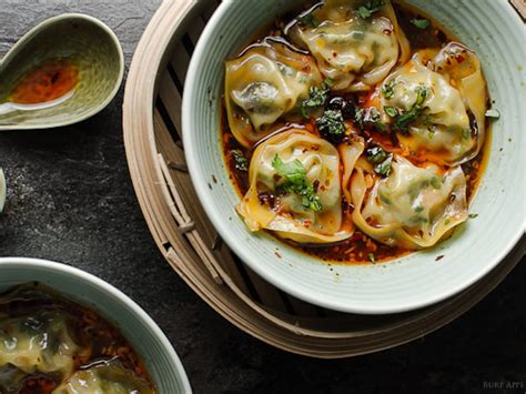 steamed-wontons-in-chili-broth-honest-cooking image