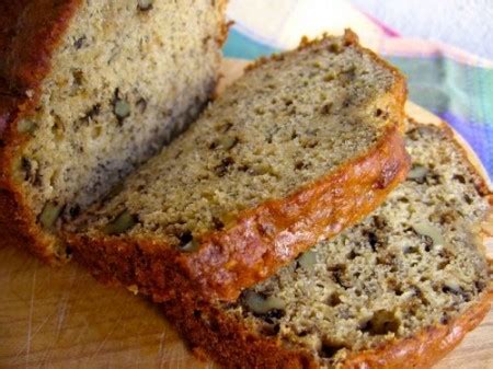 healthy-low-fat-banana-nut-bread-recipe-simple-nourished-living image