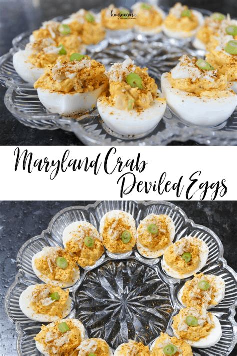 maryland-deviled-eggs-with-crab-old-bay-seasoning image