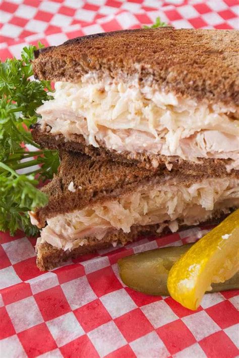 easy-turkey-reuben-sandwich-mindees-cooking image