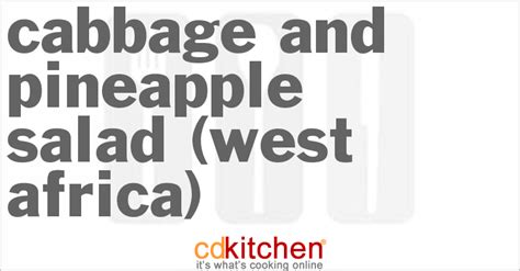 west-african-cabbage-and-pineapple-salad image