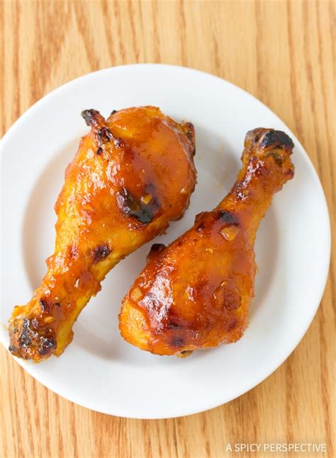 spicy-sweet-baked-chicken-drumstick-recipe-a-spicy image