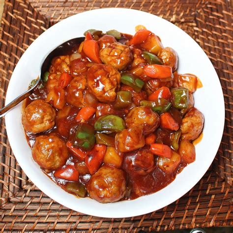 sweet-and-sour-pork-meatballs-palatable-pastime image
