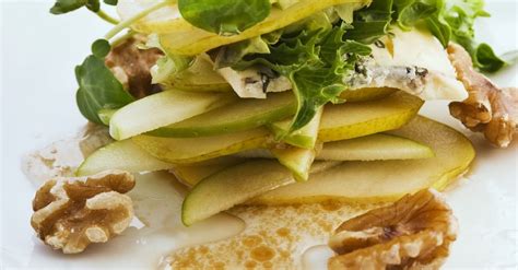 pear-and-apple-salad-with-blue-cheese-and-walnuts image