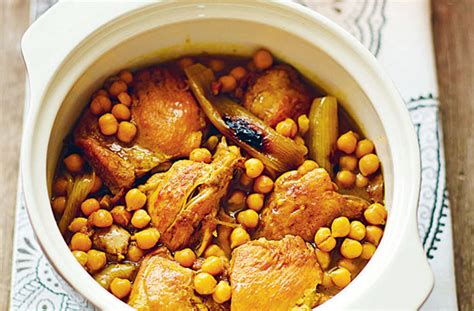 chicken-tagine-with-couscous-moroccan image