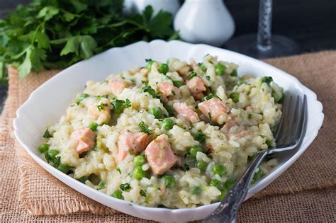 easy-salmon-and-pea-risotto-step-by-step image