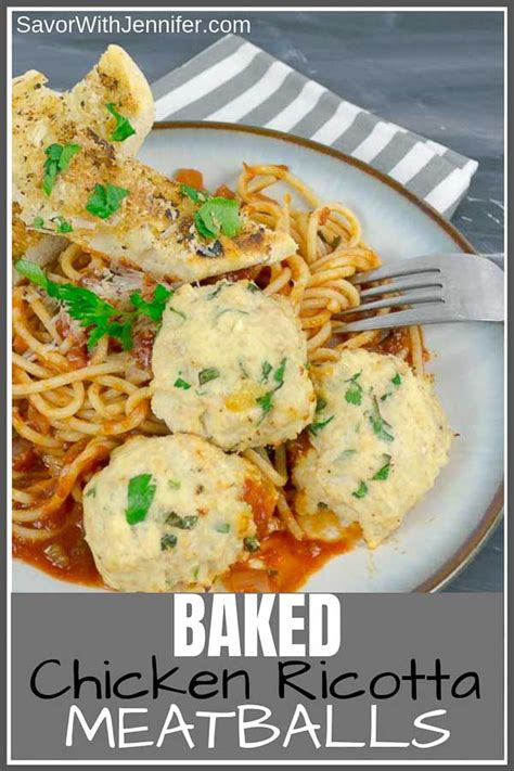 baked-chicken-ricotta-meatballs-savor-with-jennifer image
