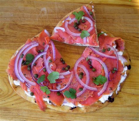 jacques-pepins-smoked-salmon-pizza-on-naan-flatbread image