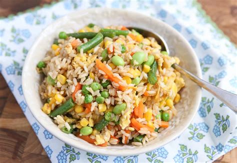 5-ingredient-vegetable-fried-brown-rice-aggies-kitchen image