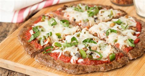 healthy-beef-patty-crust-pizza-recipe-hungry-girl image