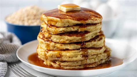 easy-oatmeal-pancakes-the-stay-at-home-chef image