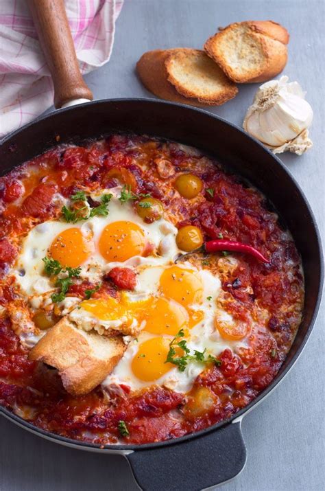 eggs-tomato-breakfast-skillet-recipe-eatwell101 image