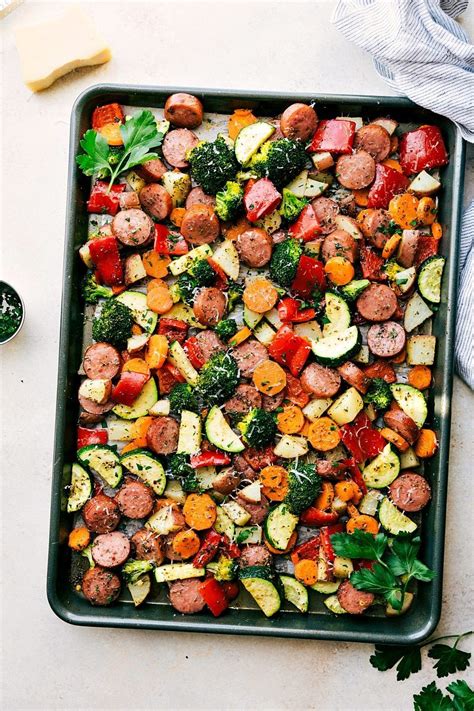 one-pan-italian-sausage-and-veggies-chelseas-messy image