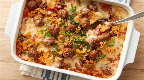 overnight-meatball-and-pasta-casserole image