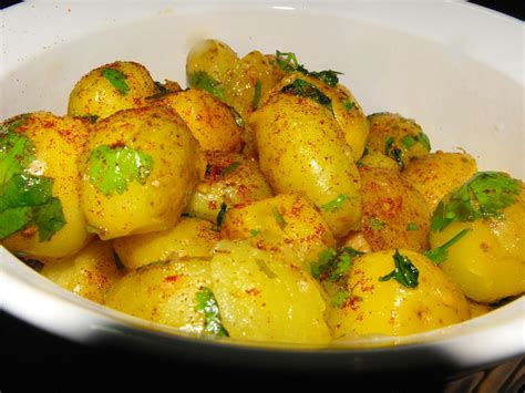 steamed-garlicky-parsley-potatoes-caught-eating image