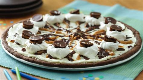 chocolate-peanut-butter-cookie-pizza-recipe-pillsburycom image