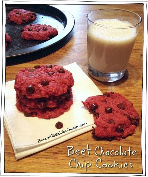 beet-chocolate-chip-cookies-easy-valentines-day image