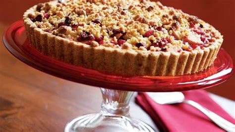 festive-cranberry-pear-tart-in-a-walnut-shortbread-crust image