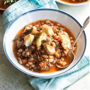sausage-and-bean-stew-culinary-hill image