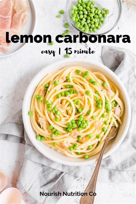 healthy-carbonara-with-lemon-nourish-nutrition-blog image