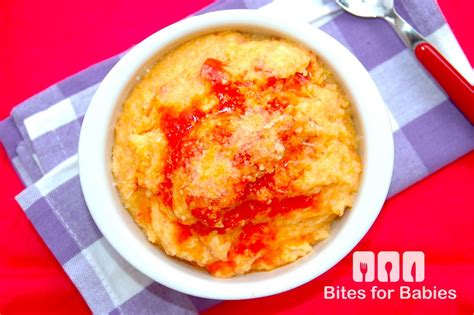 creamy-polenta-with-tomato-sauce-bites-for-foodies image