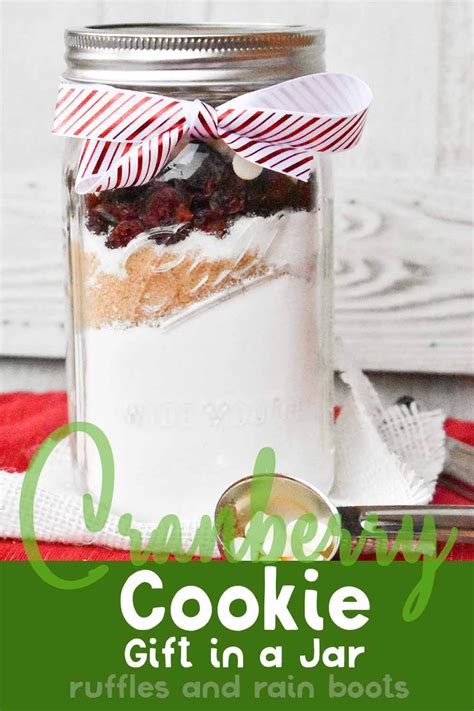 this-cranberry-cookie-in-a-jar-gift-is-so-easy-its-perfect image