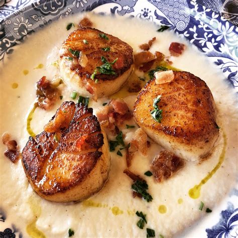 scallops-with-cauliflower-pure-recipe-curious image