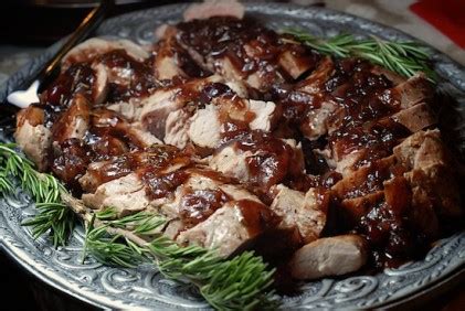 pork-tenderloin-with-balsamic-cranberry-sauce image