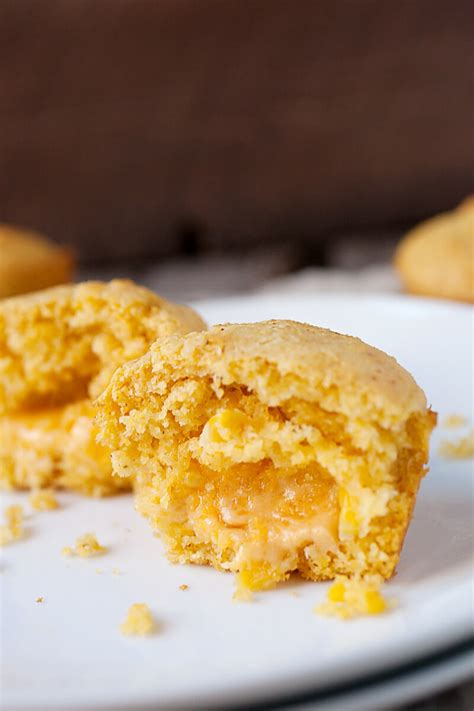 cheddar-stuffed-corn-muffins-macheesmo image