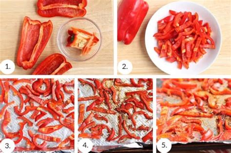 how-to-roast-red-peppers-in-the-oven-yummy-toddler image