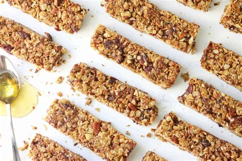 crunchy-homemade-granola-bars-recipe-at-home image