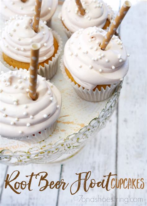easy-root-beer-float-cupcakes-recipe-from-scratch image
