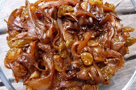 moroccan-onion-confit-with-raisins-recipe-on-food52 image