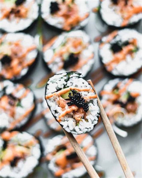 how-to-make-spicy-salmon-rolls-at-home-wild image