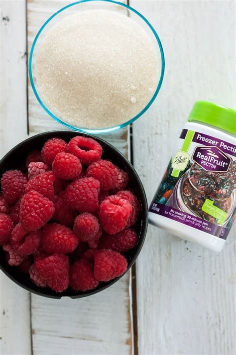 raspberry-freezer-jam-low-sugar image