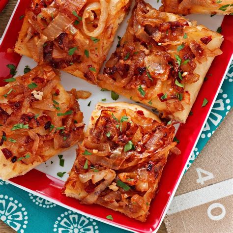 chipotle-focaccia-with-garlic-onion-topping image
