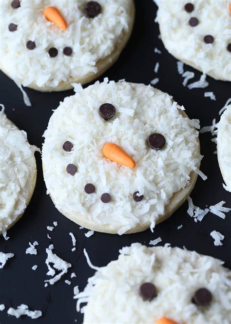 coconut-snowman-cookies-holiday-baking-christmas image